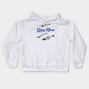 Sockeye Salmon - Going Home Kids Hoodie